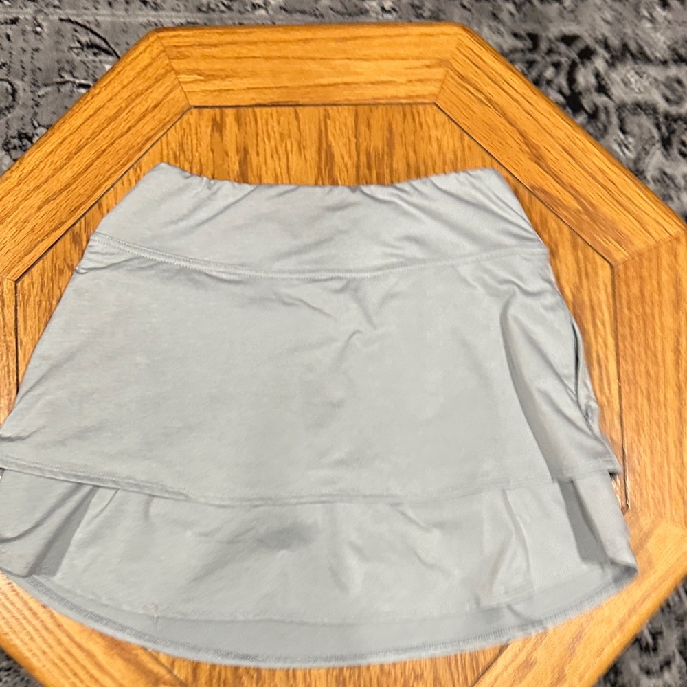 *FOOTJOY* Light Gray Active Golf Performance Layered Skort Size XS - Picture 7 of 9